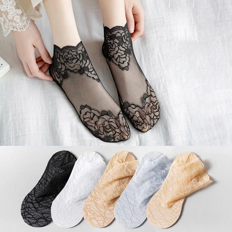 Seksiiline pitsist sokid naistele 🧦