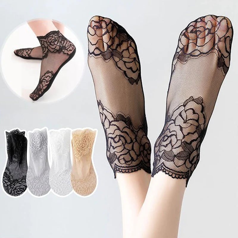 Seksiiline pitsist sokid naistele 🧦