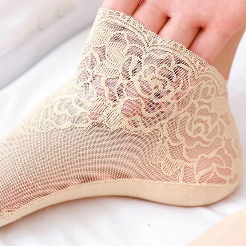 Seksiiline pitsist sokid naistele 🧦