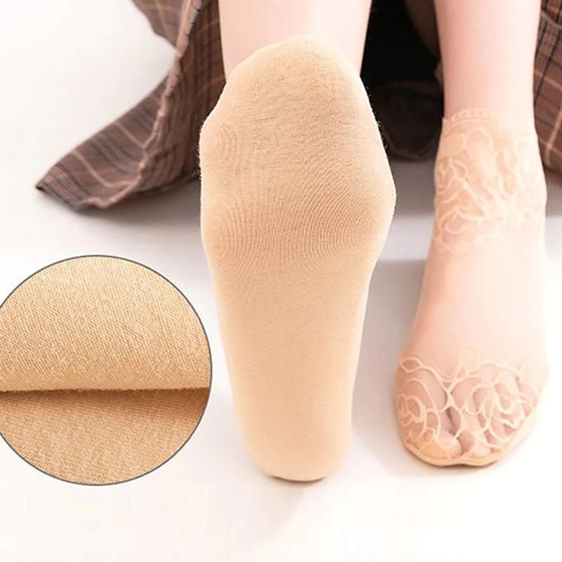 Seksiiline pitsist sokid naistele 🧦