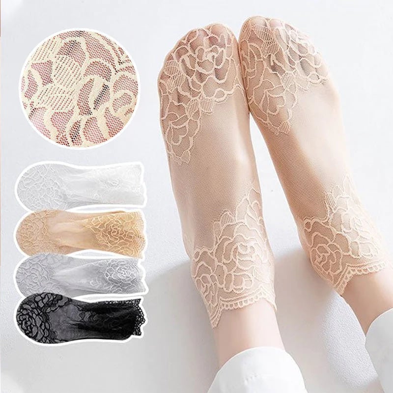 Seksiiline pitsist sokid naistele 🧦
