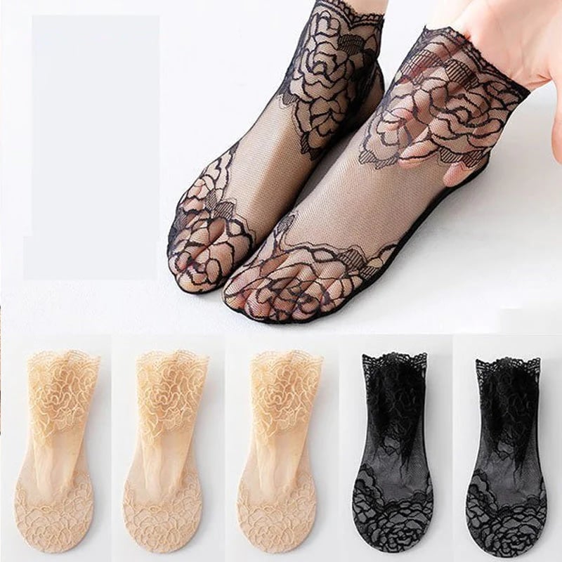 Seksiiline pitsist sokid naistele 🧦