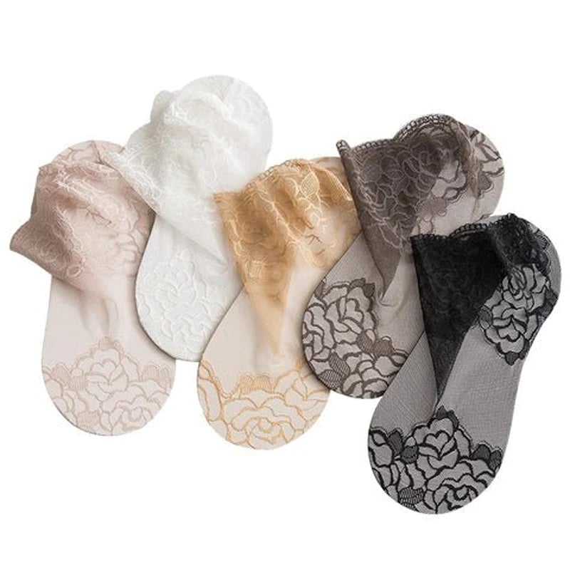 Seksiiline pitsist sokid naistele 🧦