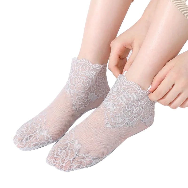 Seksiiline pitsist sokid naistele 🧦
