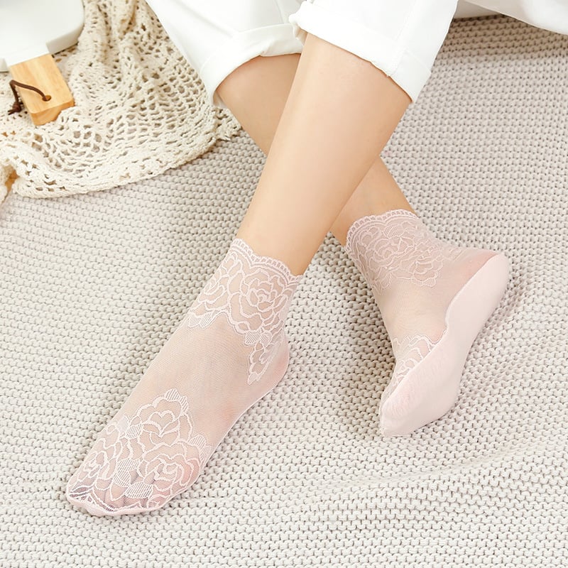Seksiiline pitsist sokid naistele 🧦