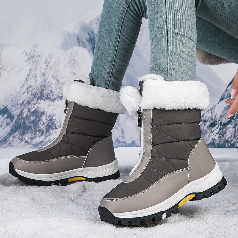 ✨ Libedad talvised naiste saapad – soe vooder, lihtne lukuga, sobivad lume ja jää jaoks ❄️👢