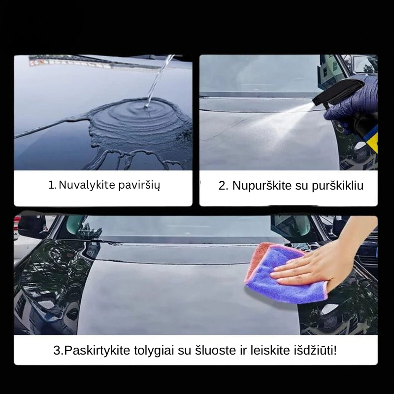 Sopami™ Nano purškiklis automobiliui | Kristalinis padengimas, blizgesys ir ilgalaikė apsauga!