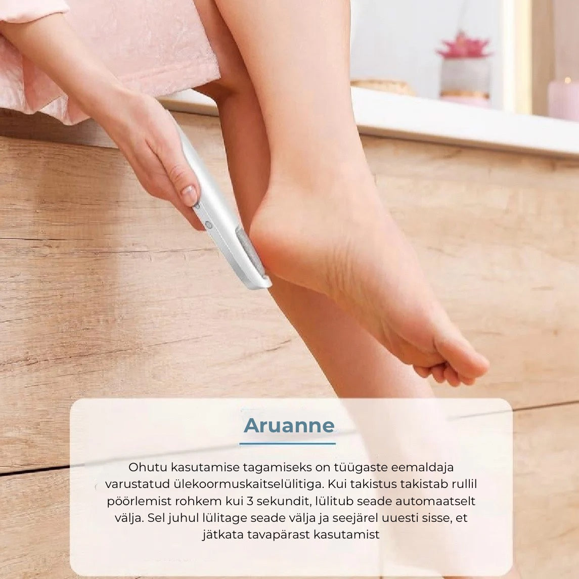 💕 Elektriline jalataldade kareduse eemaldamise seade